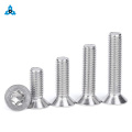 Phillips Countersunk Flat Head Stainless machine Screws